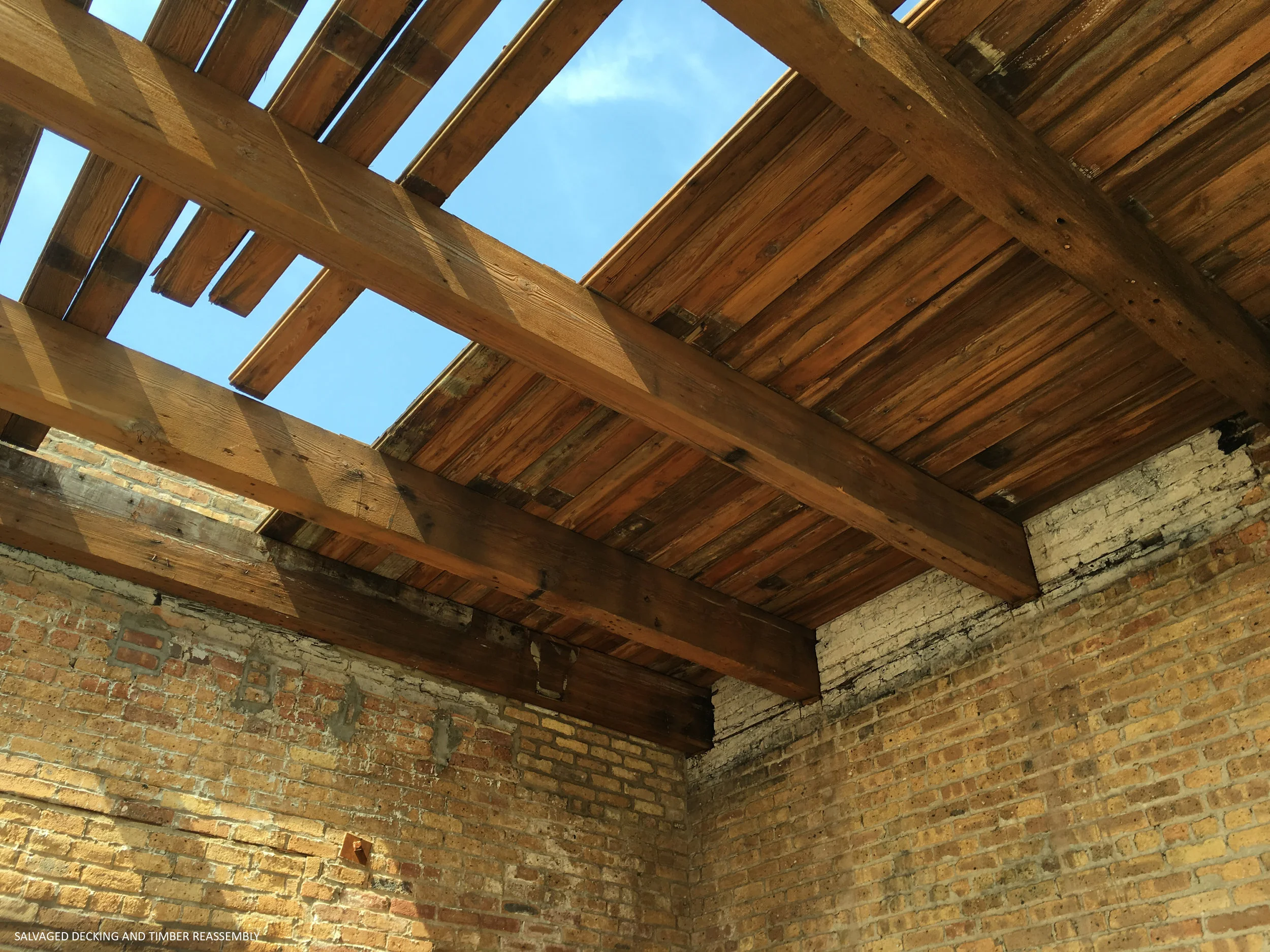  CTU 3rd Floor | Staff Dining Salvaged Timber Roof 