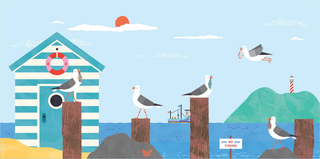 SEAGULLS ON POSTS.png