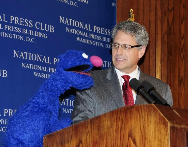 Gary Knell, President of Sesame Workshop and Grover