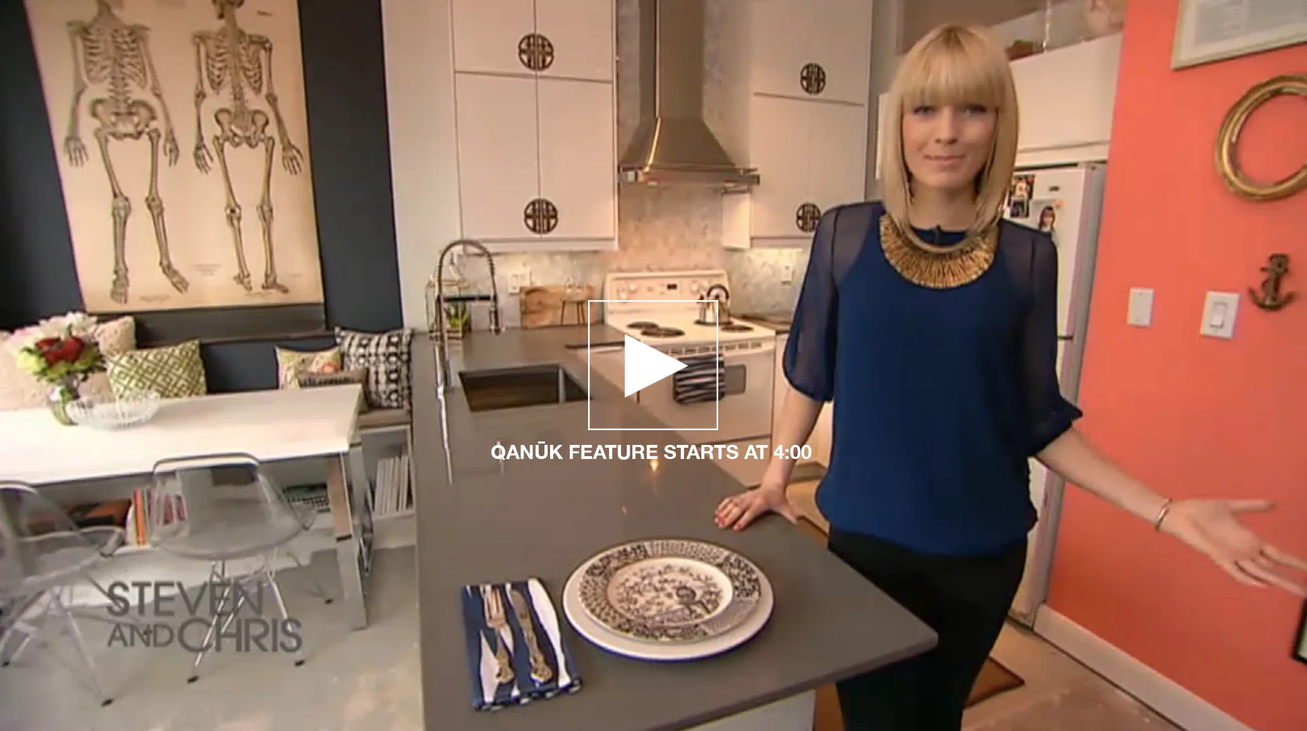 Season 6, Episode 91 Sarah takes you on a tour through a super stylish "big box store" kitchen design + tips on how to create a vintage inspired kitchen. ALSO - Check out her tips for your own "vintage inspired" kitchen area HERE.
