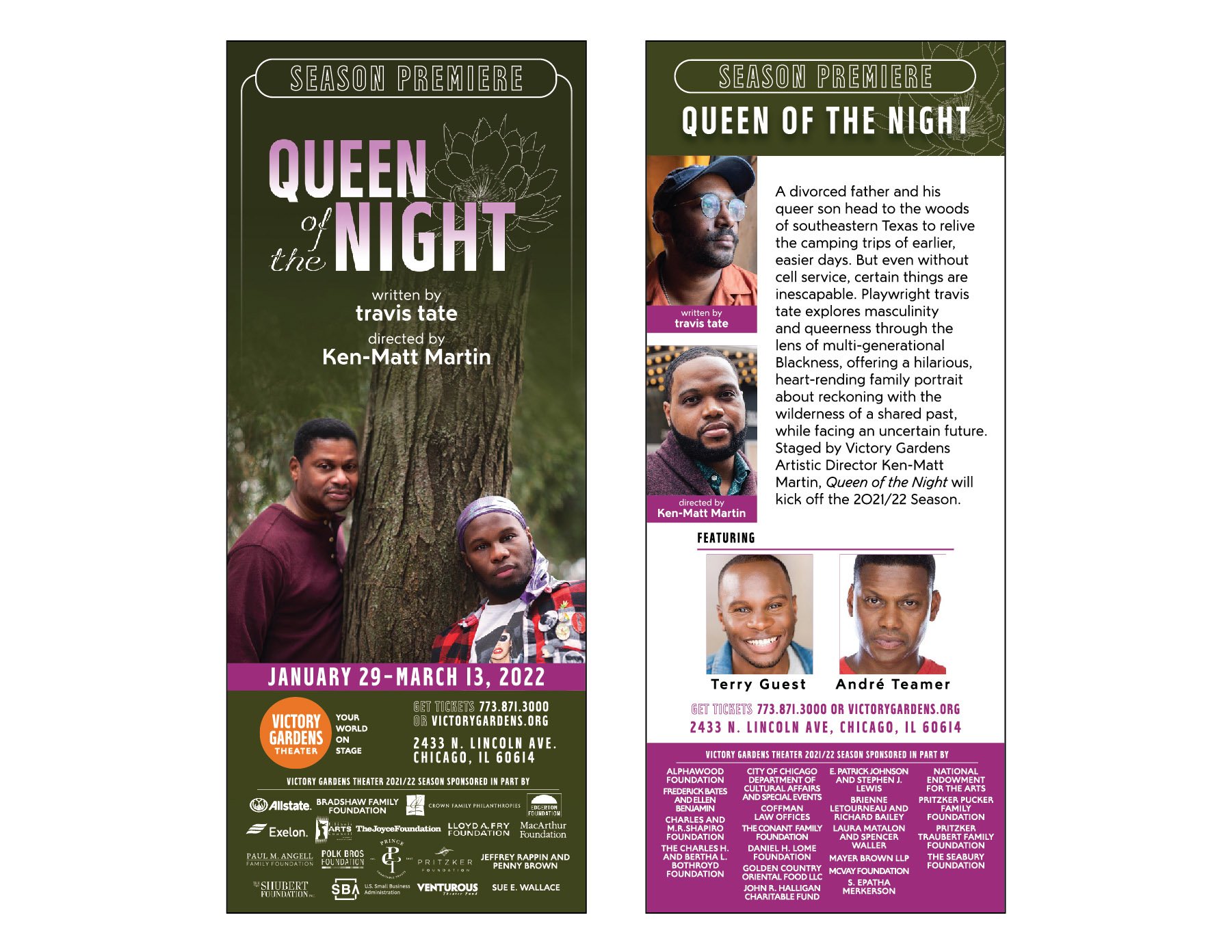 Queen of the Night Rack Cards