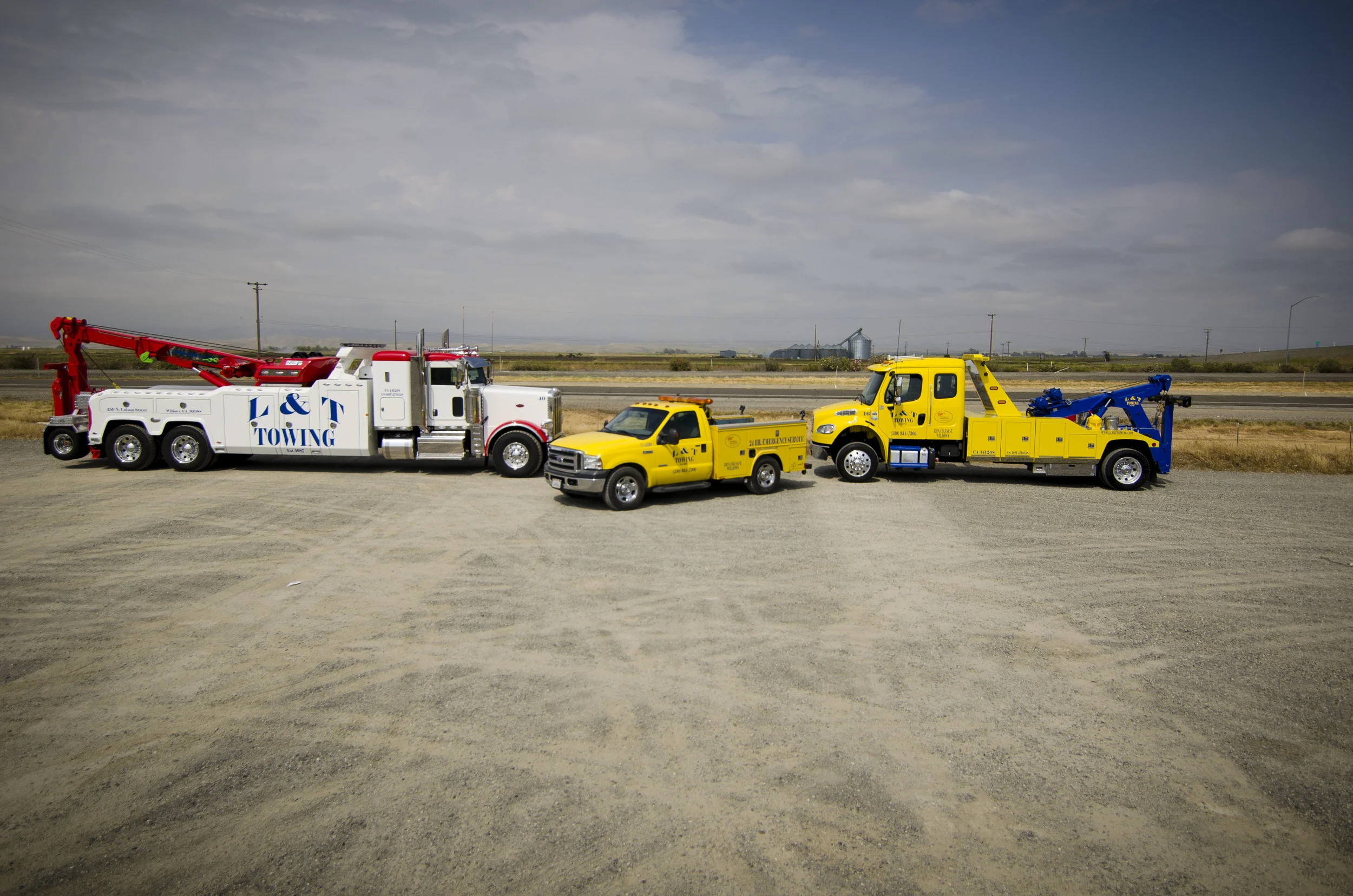 Our Towing Fleet Serving the Northern California I-5 Corridor — L & T ...