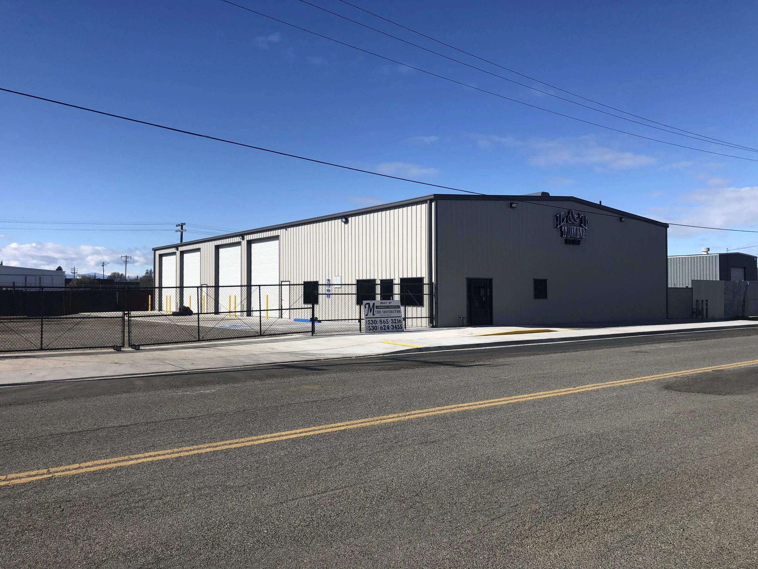 Our newly finished full service truck shop in February 2019 located in Willows Ca
