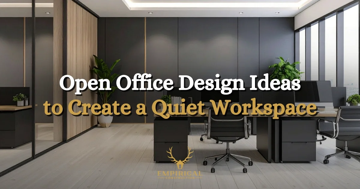 4 Open Office Design Ideas: How to Reduce Noise and Increase Focus
