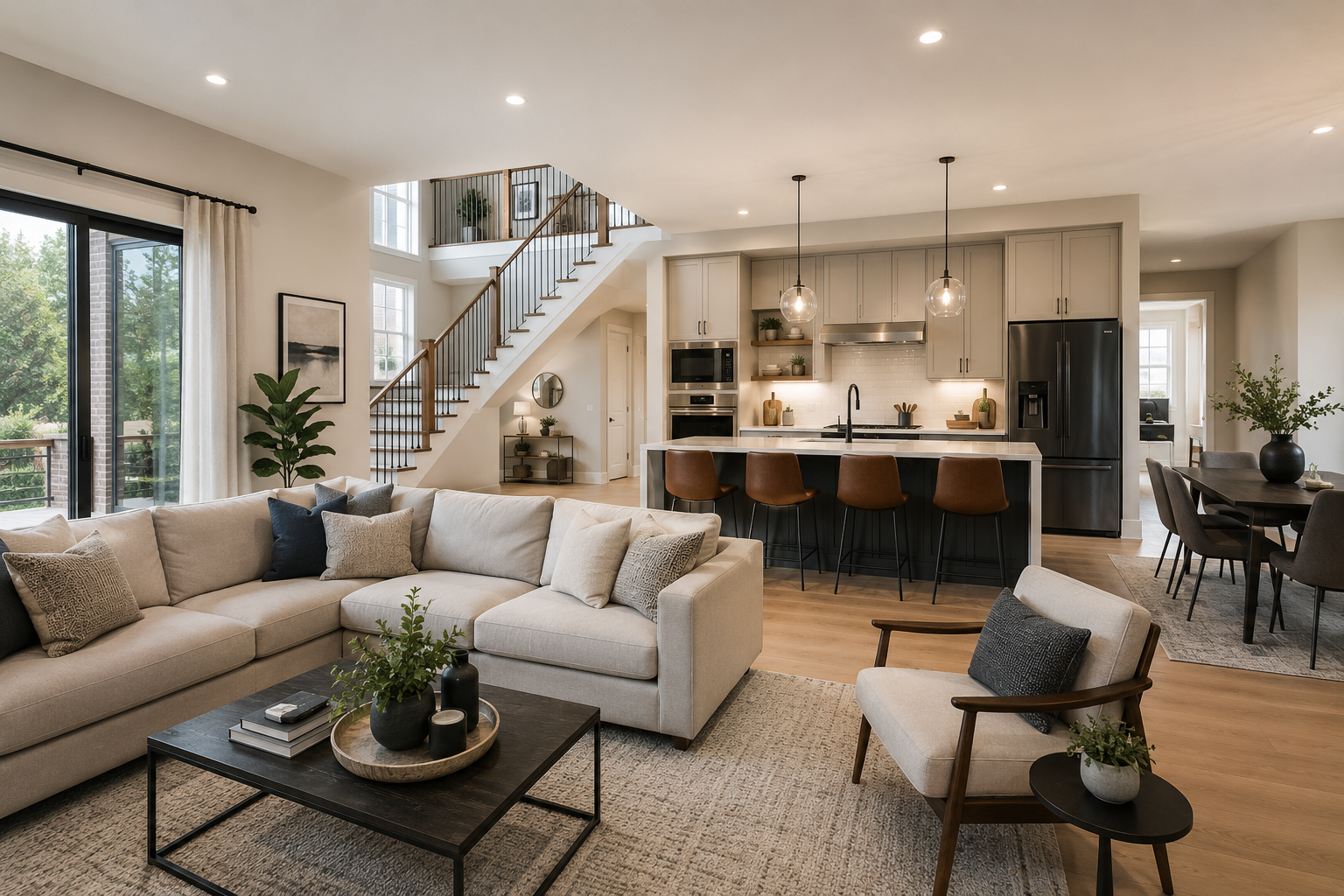 Fully Furnished Living Space