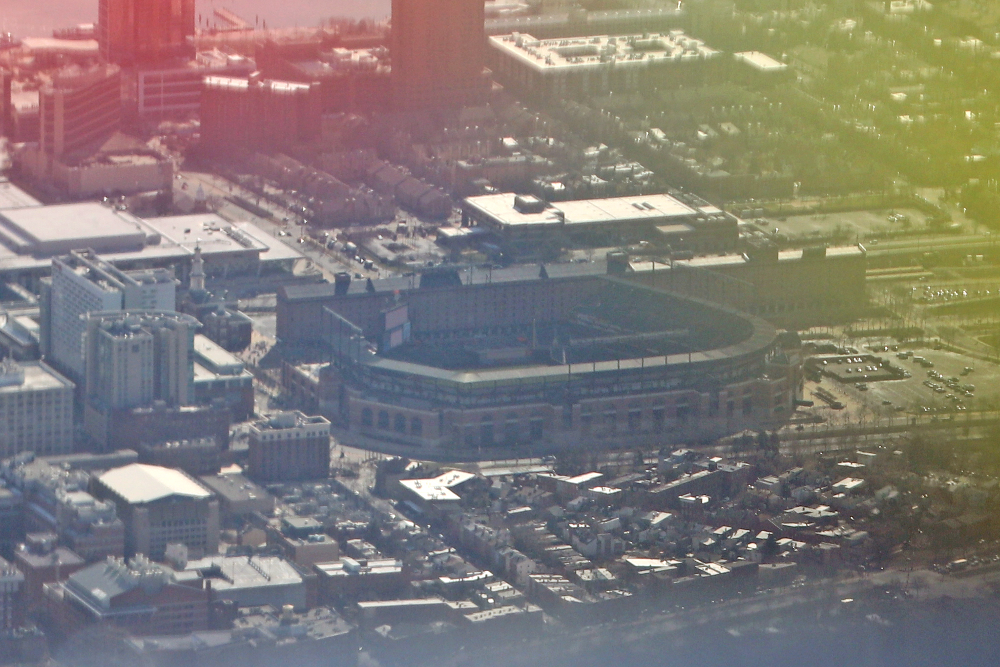  Camden Yards - Home of the Baltimore Orioles from 5,000ft. 