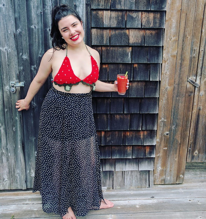 Strawberry bralette from the ss16 collection