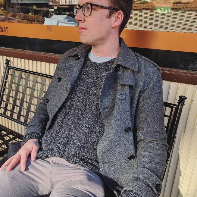 The Ottershaw Sweater, made for him <3