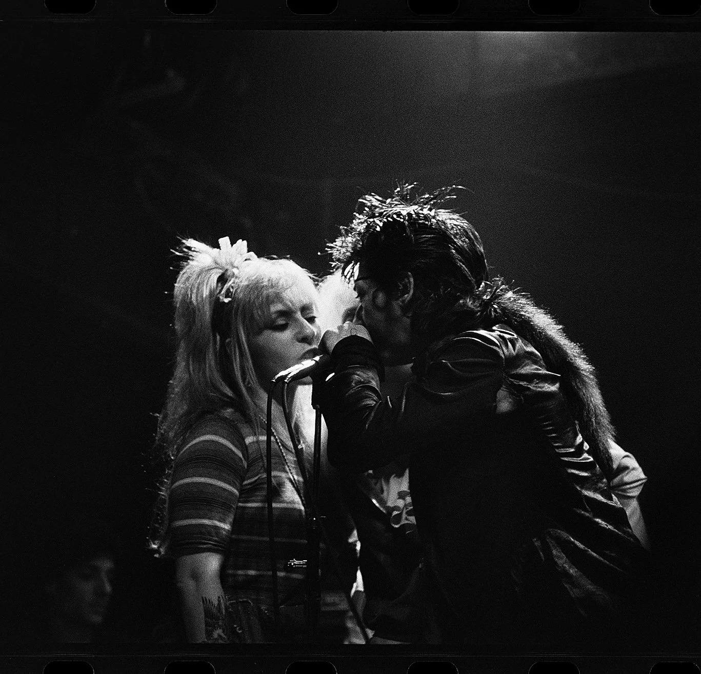 Cynthia Ross and Johnny Thunders