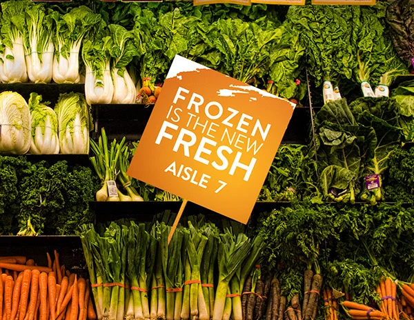   To get people to know about high quality food, we told them the new place they could find it.     