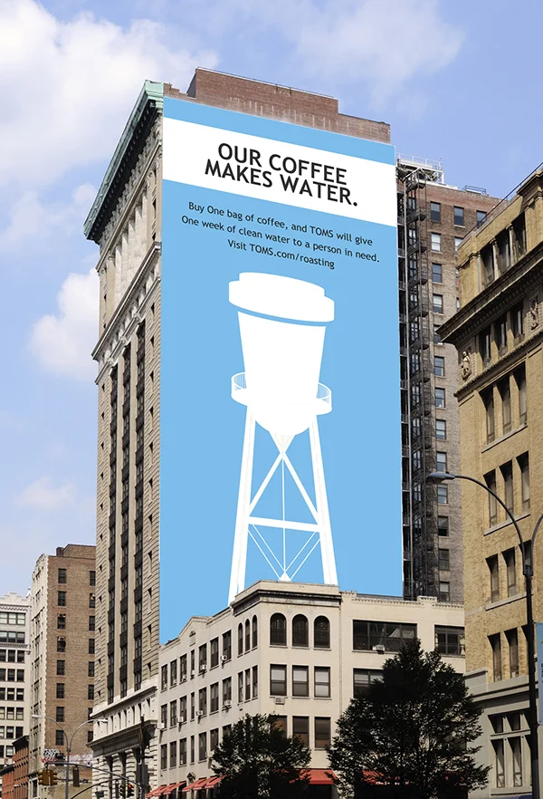   To launch TOMS latest One for One initiative, we spread the word on the streets.     