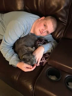 Kyle and his buddy, Beary