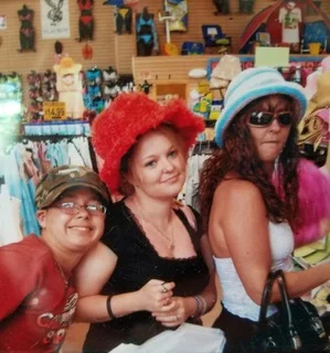 Toby with his sister, Felicia, and mom, Patricia.