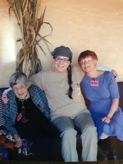 Sonia's Mom Alice, Christina, and Sonia