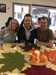 Judy, Ryland, and Stewart Thanksgiving Day 2017