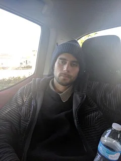 Joseph after two weeks of homelessness.