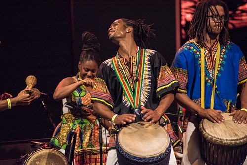Last week at the Ford on the AFROLATINO bill. The culture is fierce. The technique is ferocious. #capofresh