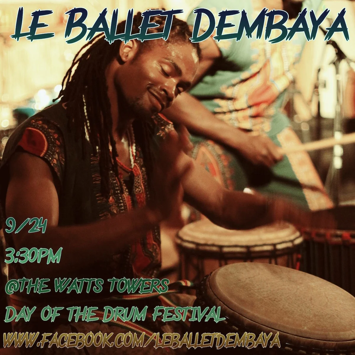 Watts Tower Day of the Drum