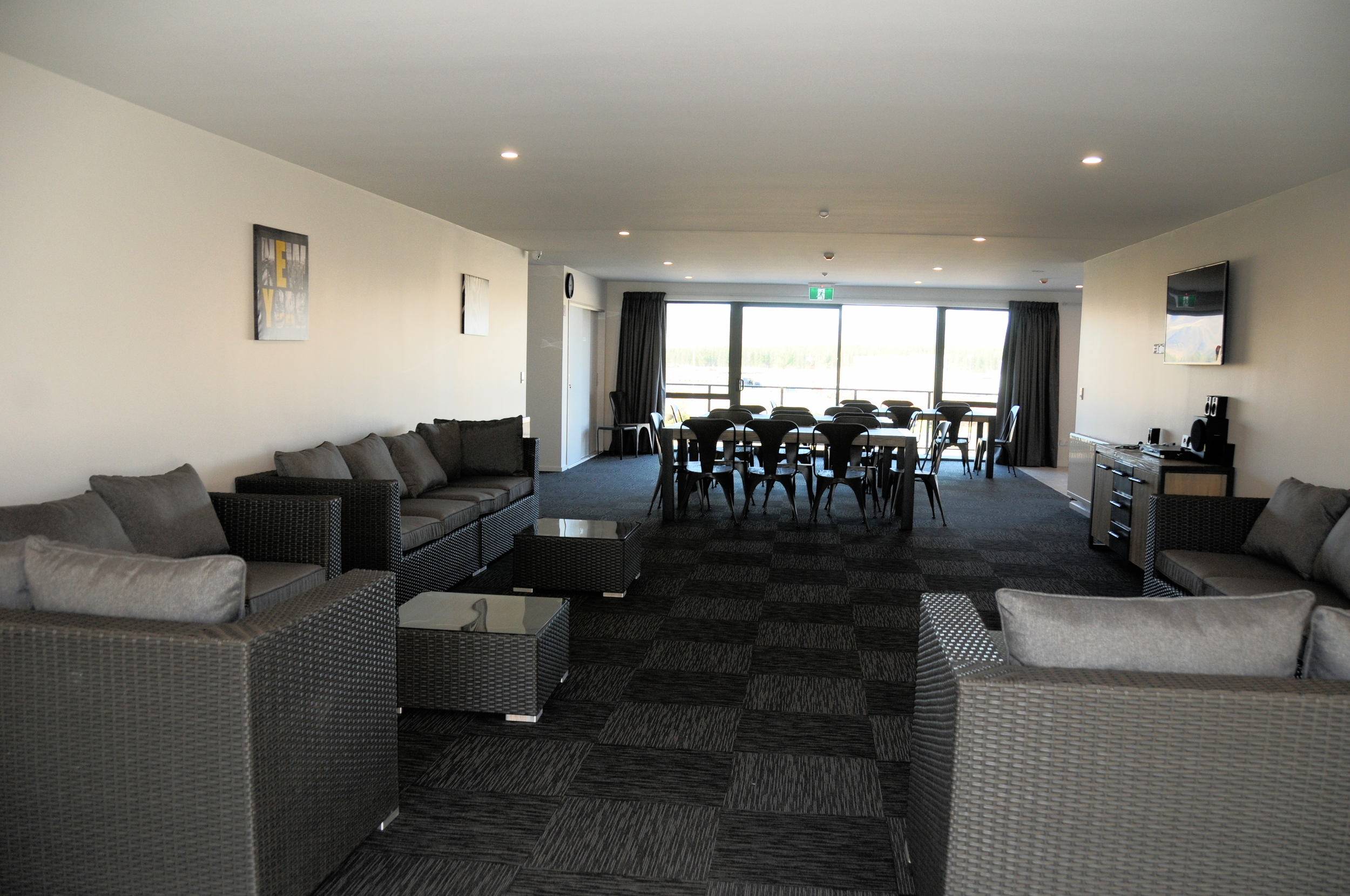 Large communal living area 