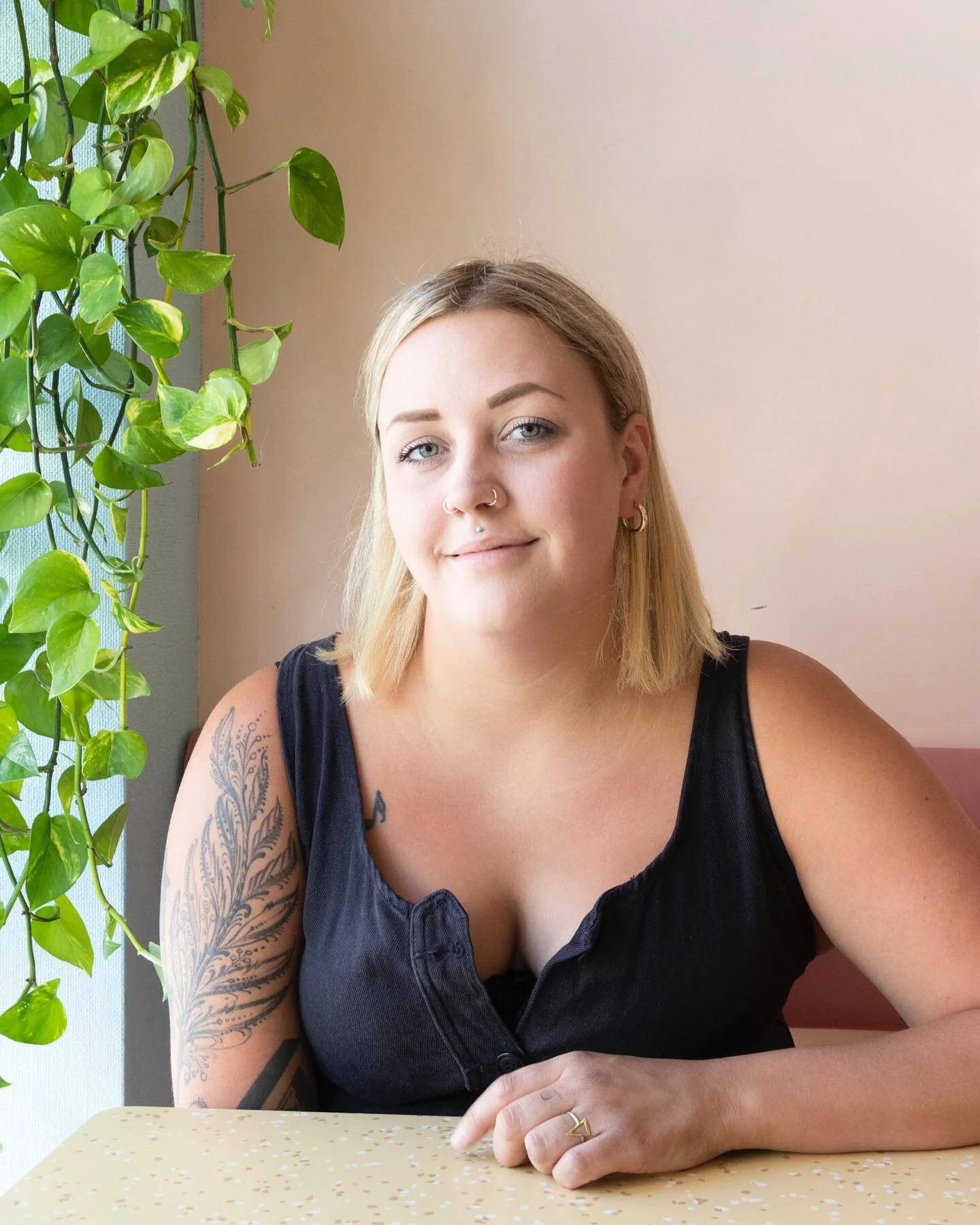 Jenna is our GM at Nuba Mt. Pleasant and our resident plant mom. 🌱

She started with us six years ago as a host and has done every job since, including cooking in the back. Jenna is responsible for the glorious foliage you see at Nuba Mt. Pleasant, which is really just a spillover from the 'indoor jungle' she keeps at home. What keeps Jenna happy at work? 

"I love the people, and the core values Nuba has around sustainability and traceability." &ndash; @itsjustjnna 

We have a feeling the plants have something to do with it too. 😉