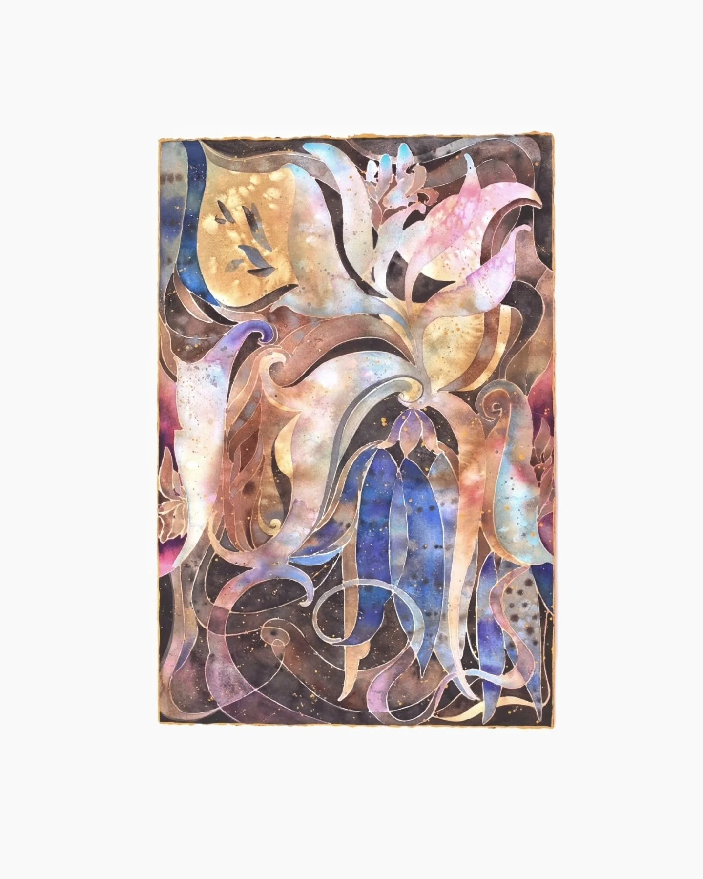 ❤️&zwj;🔥🐦🌸
15x22 inches.  Watercolor + ink on paper
2026