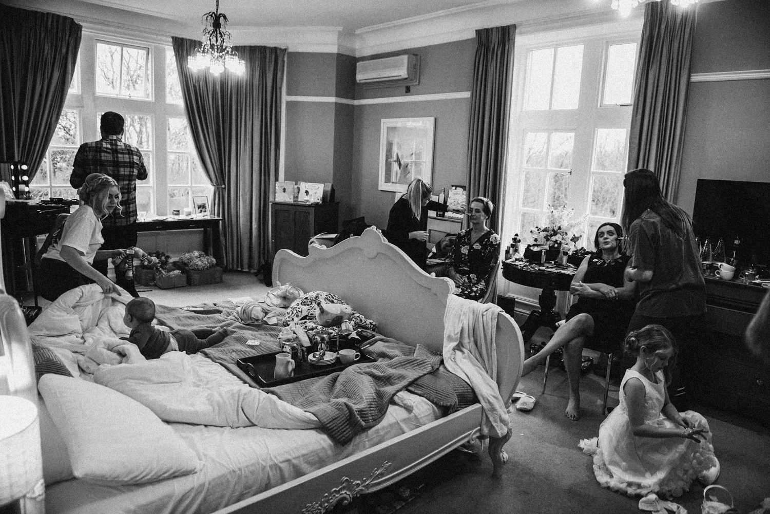 Documentary wedding photograph