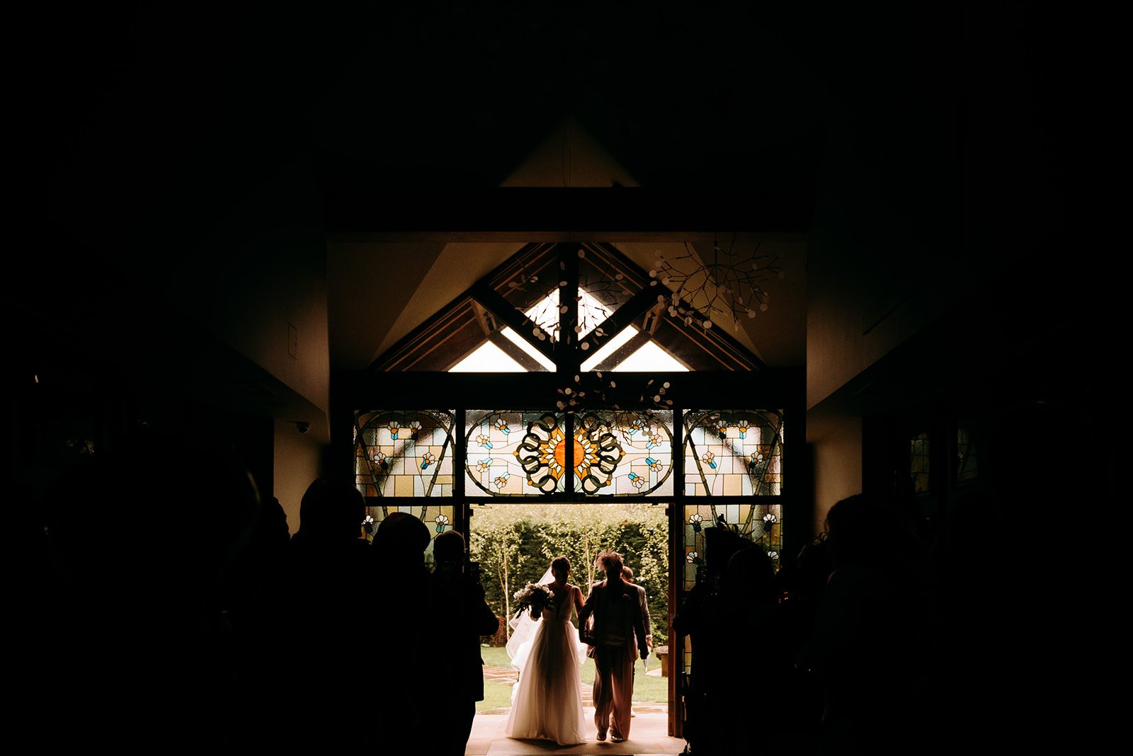 The ceremony at The Manor House in Lindley