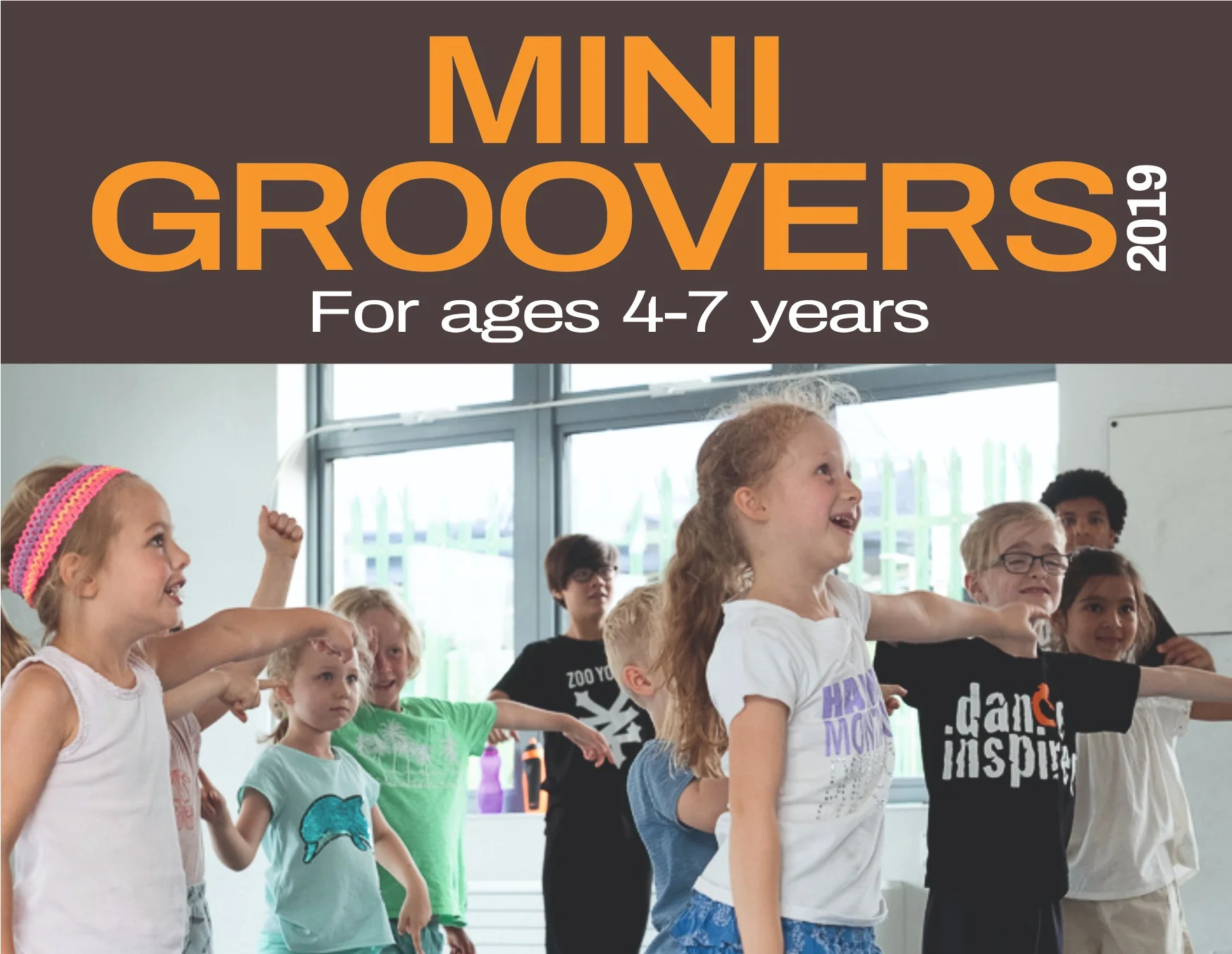 MINI GROOVERS DANCE CAMP - 4-7 YRS