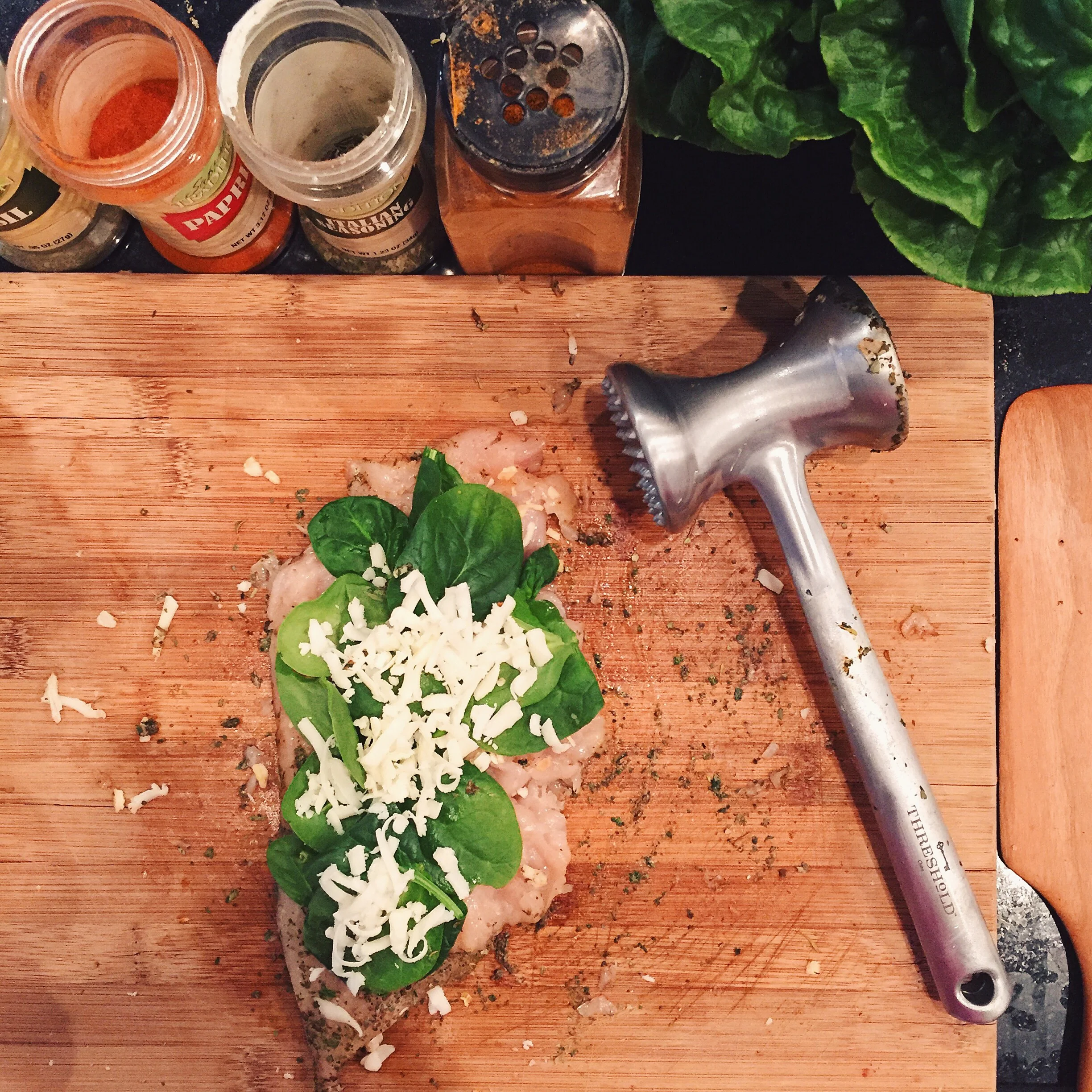 Herb + Honey Glazed Stuffed Chicken Breast