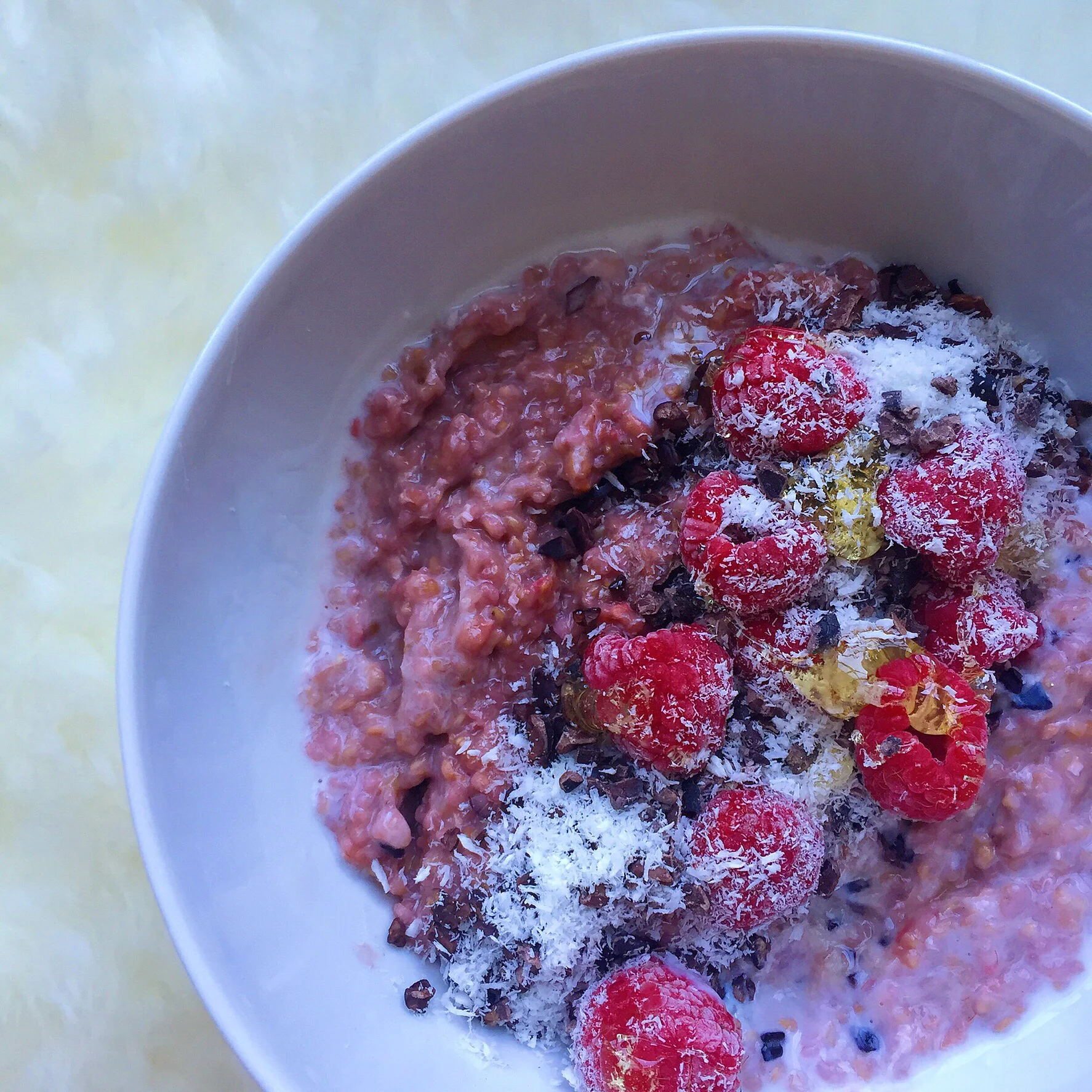 Chocolate Covered Strawberry Oats
