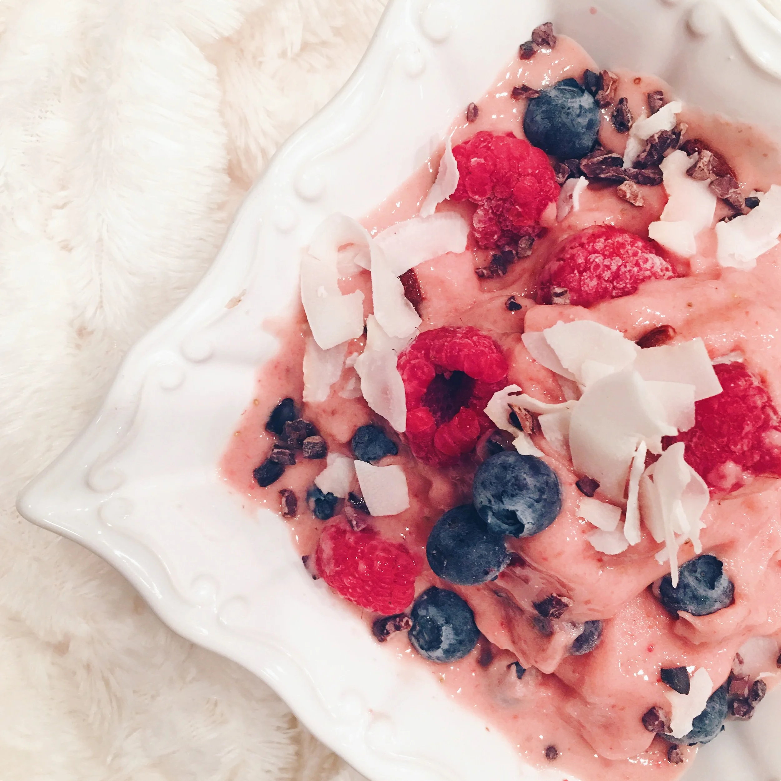 Strawberry Baobab Smoothie Bowl