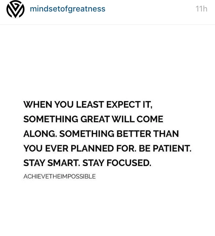 When YOU least expect it...