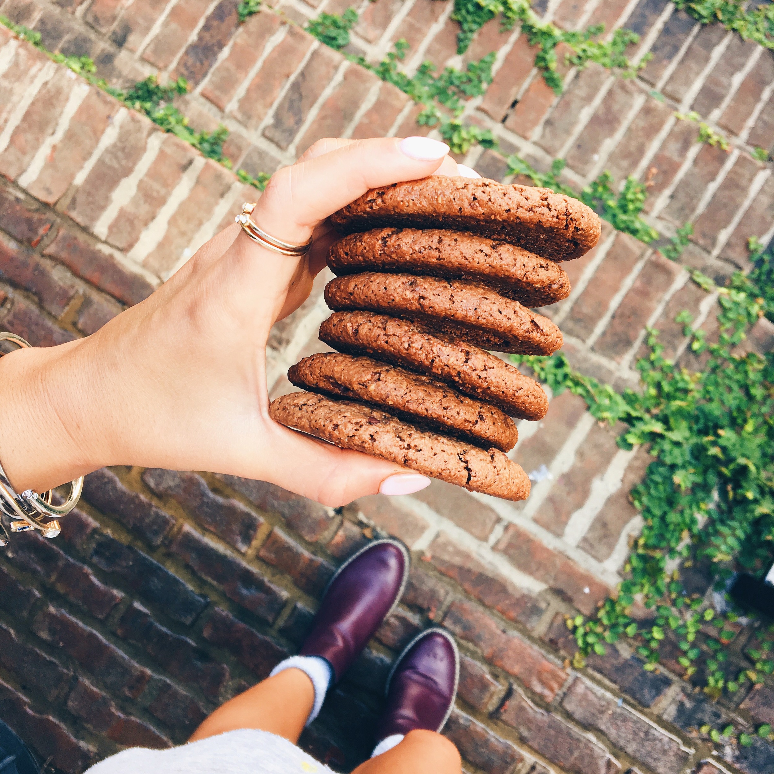 DOUBLE CHOCO-CHUNK COOKIES