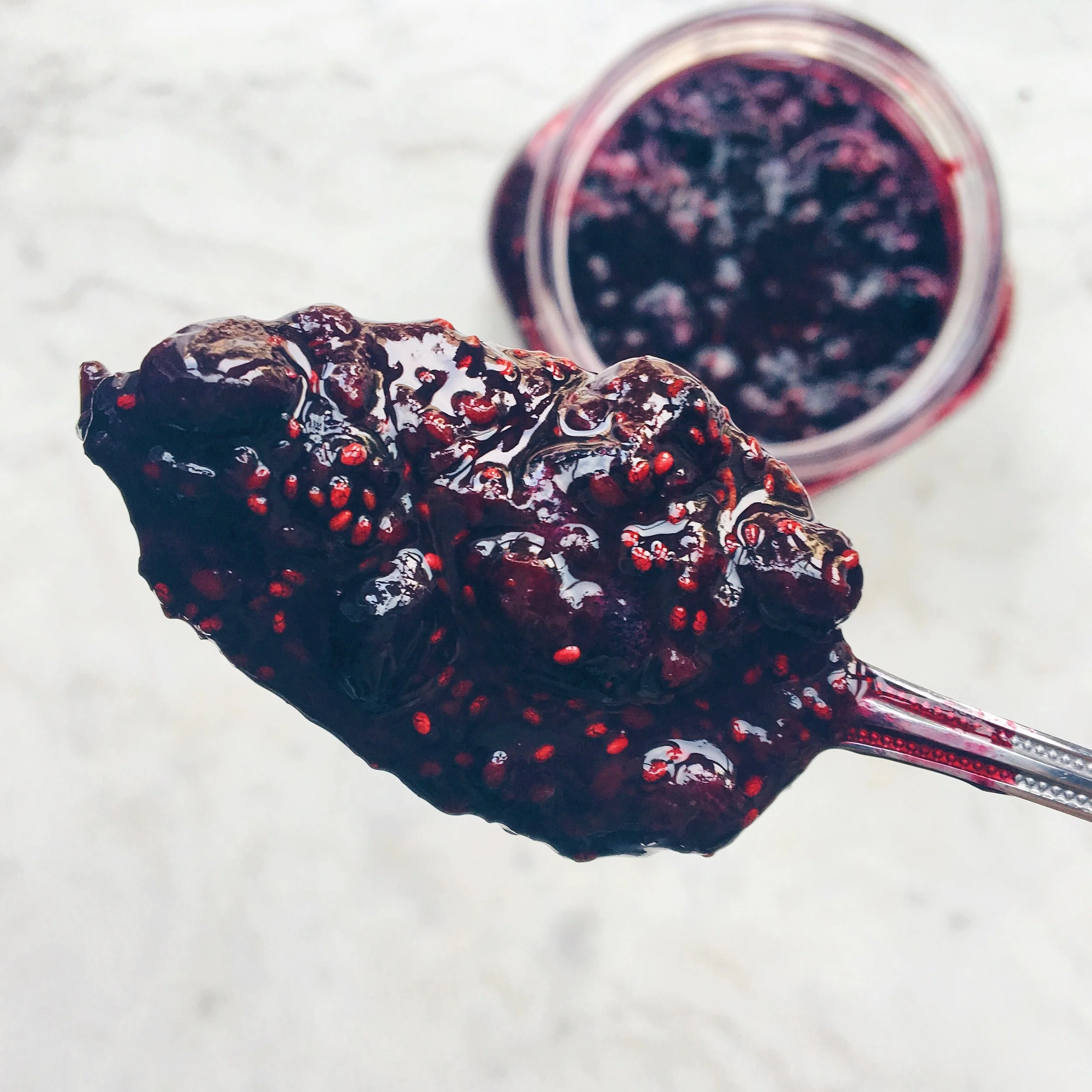 LEMON-BERRY CHIA COMPOTE