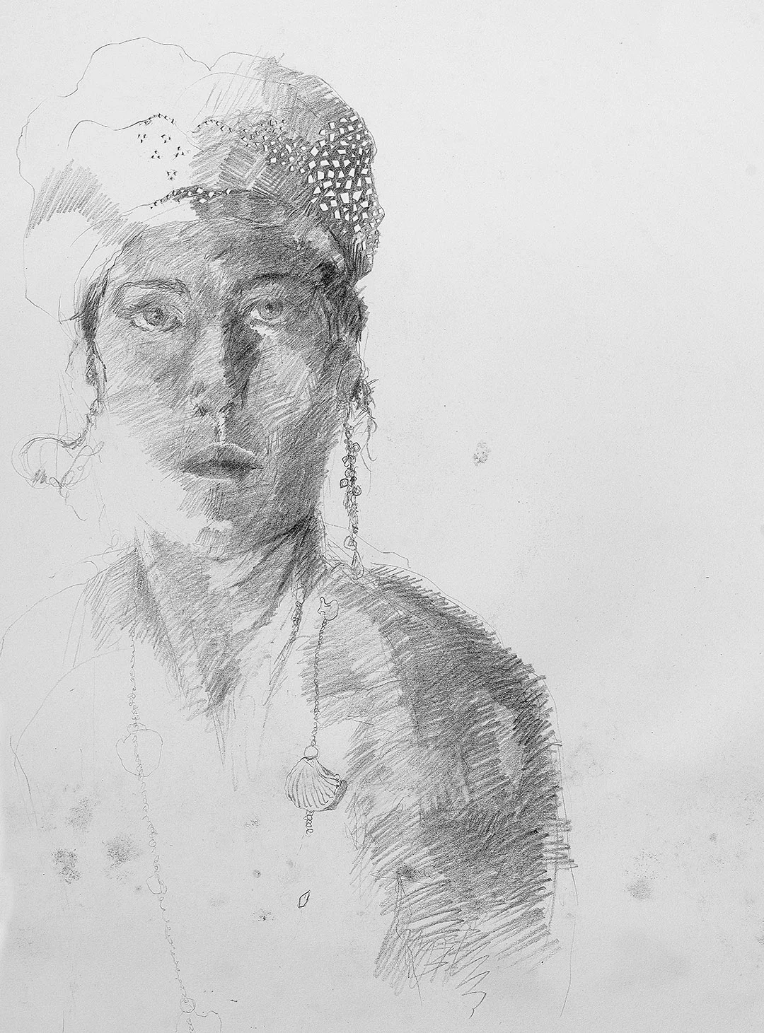  24" by 18"  graphite on paper 