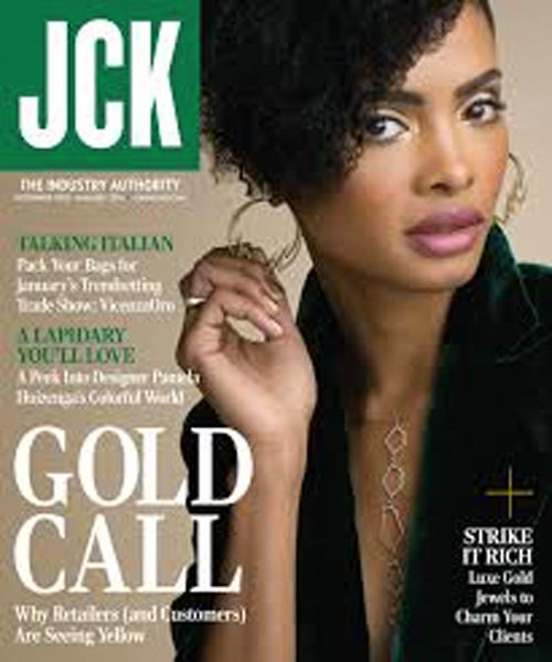   Turner &amp; Tatler jewelry was featured in the December 2015 issue of JCK magazine.  