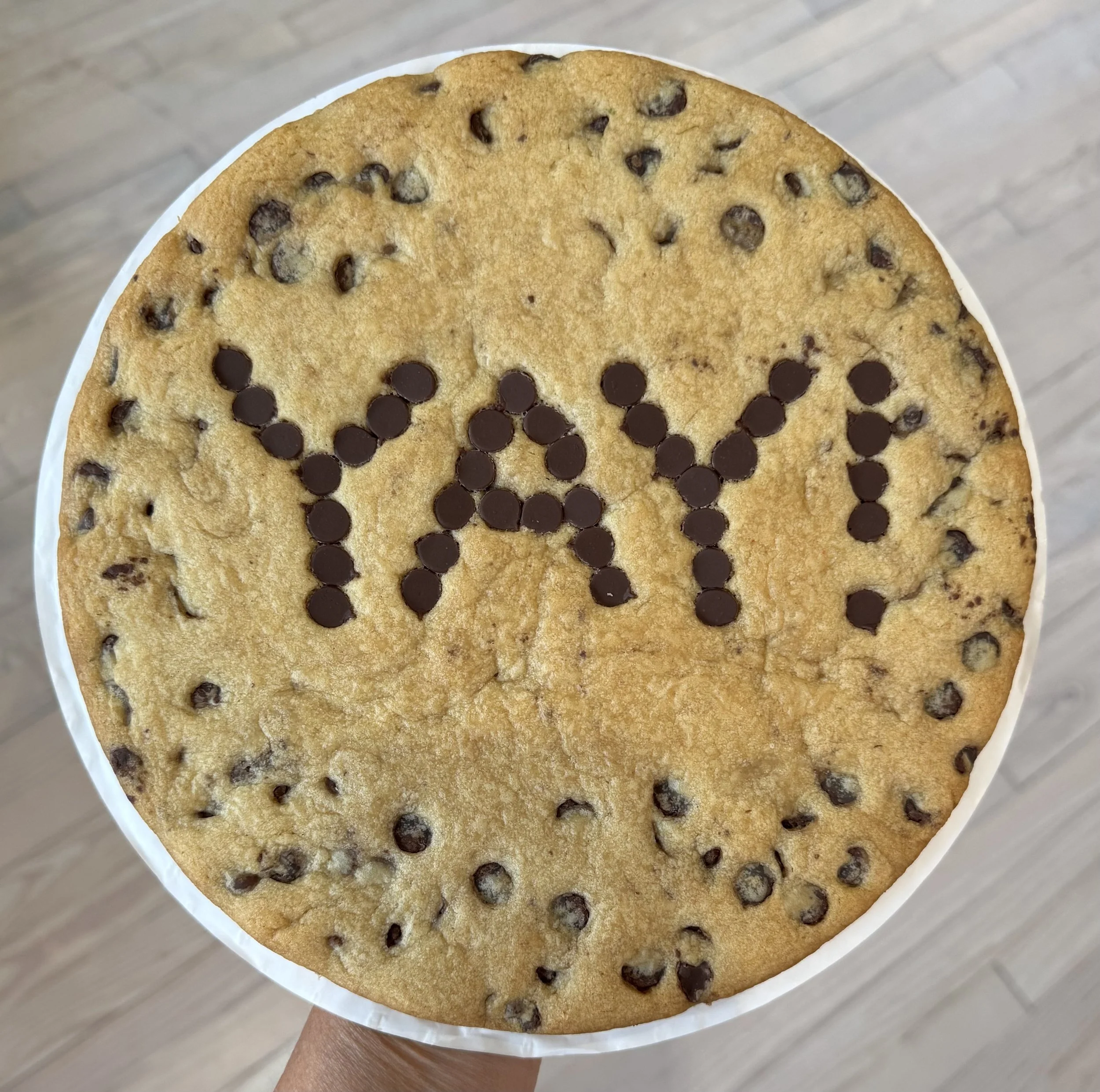 YAY!  Cookie Cake
