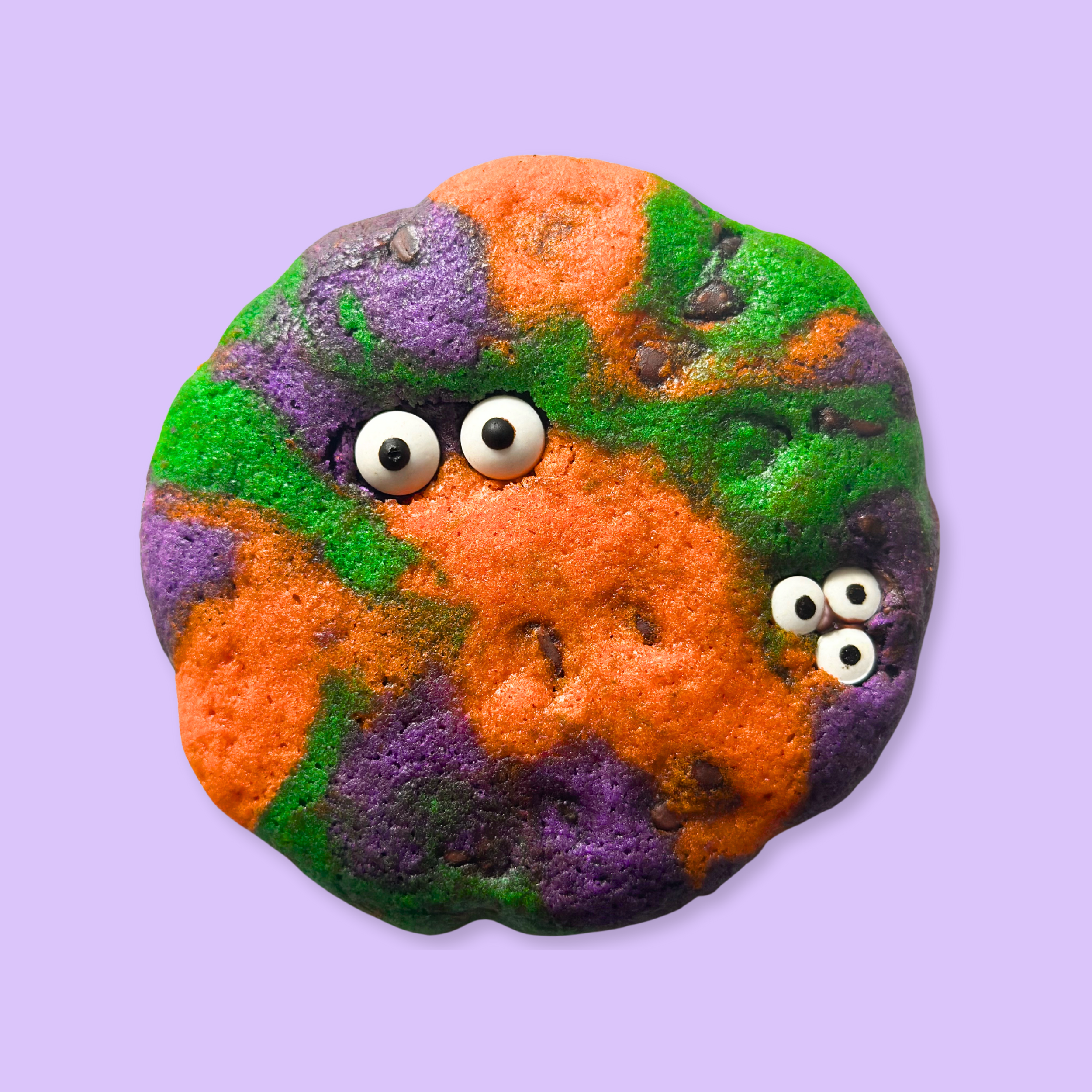 Eight Giant Monster Halloween Cookies