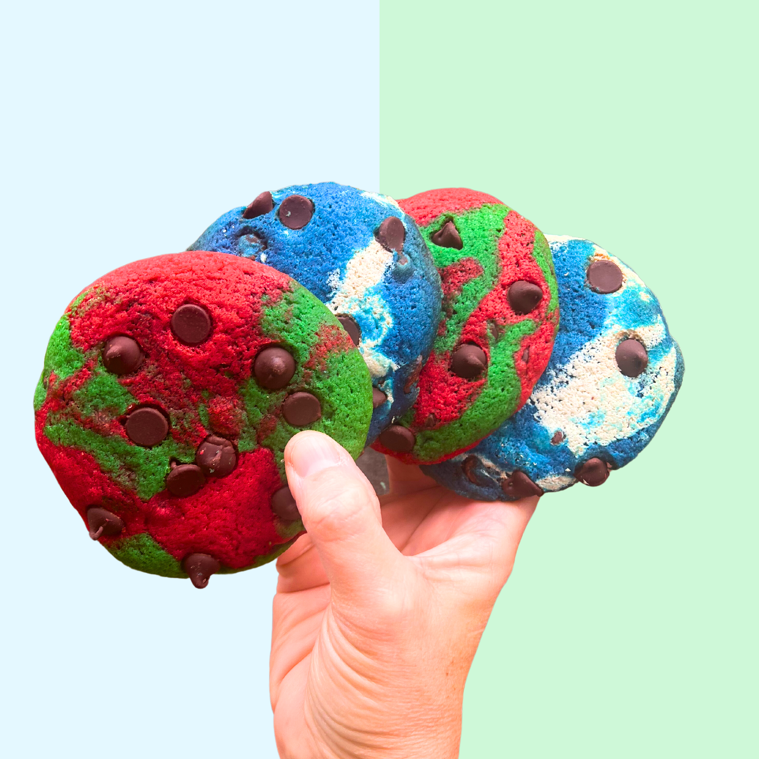 Chrismukkah Cookie Tin