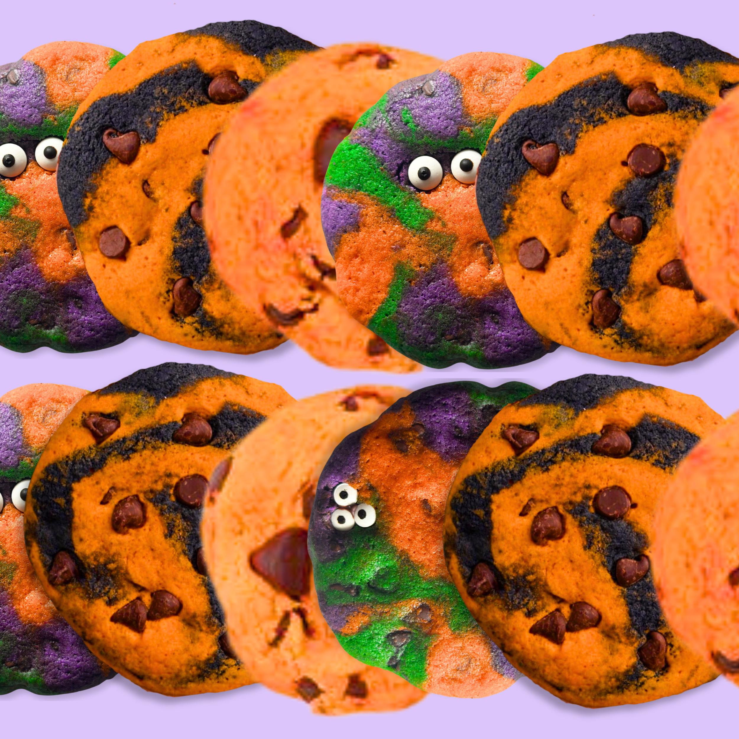 HALLOWEEN BULK 100 COOKIE BOX individually bagged