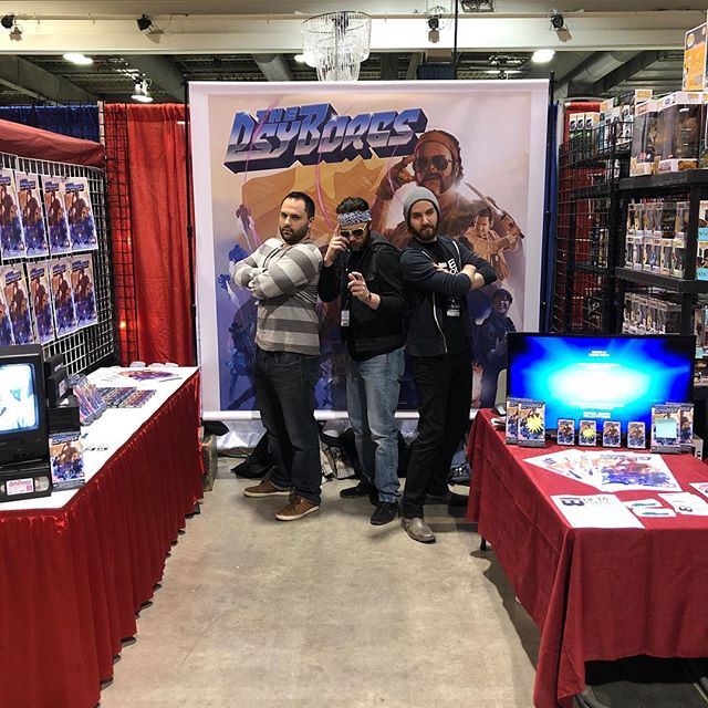 It&rsquo;s Day 3 @calgaryexpo! Get your buns down to booth 1011 and pick up a #VHS copy or #poster of your favorite Canadian psychic heroes! And then have your favorite @thepsyborgs sign it! @storyhive @nsicanada @nickexpress @d.myatt @bradonfaphon ?
