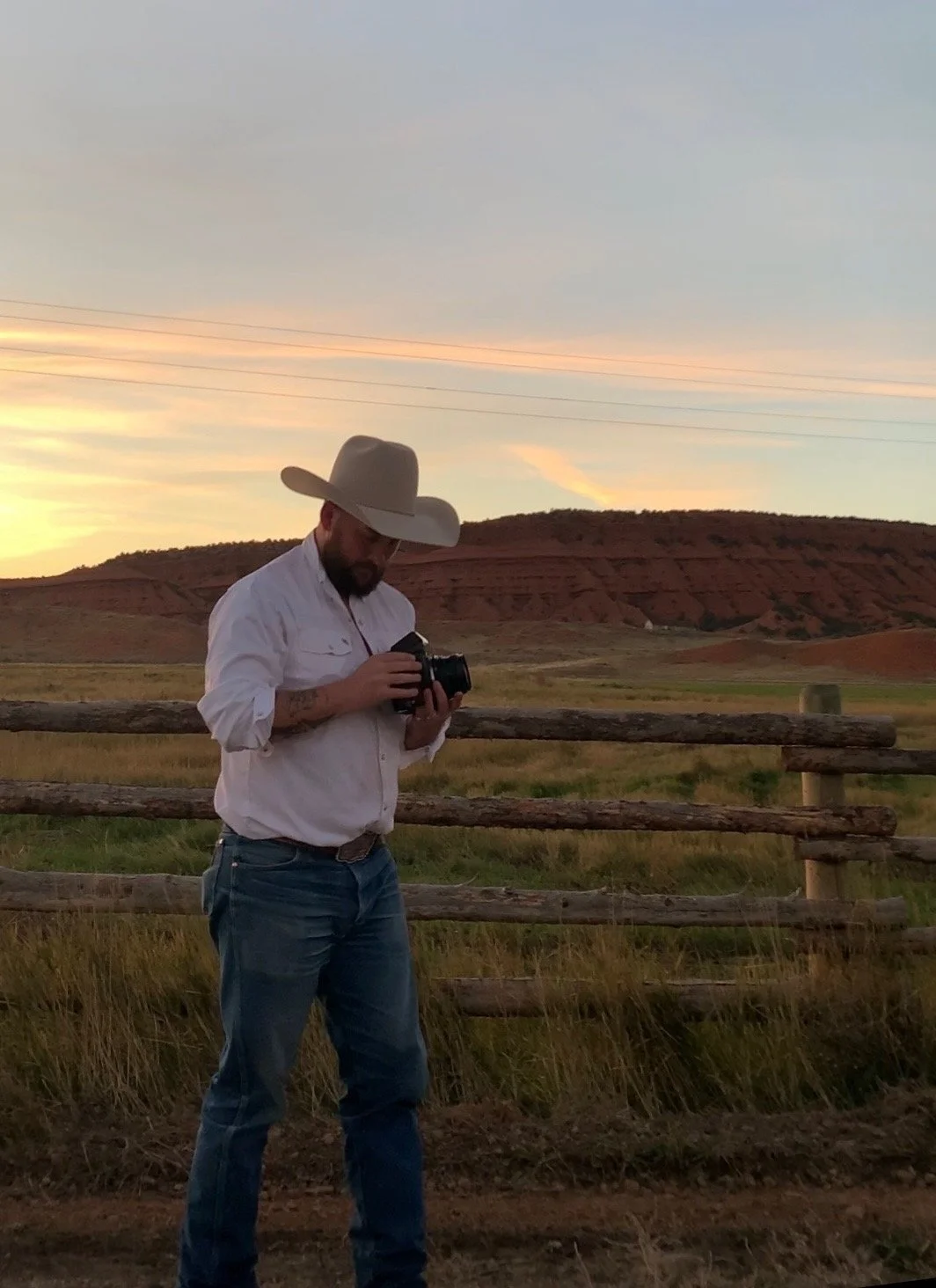 From fashion to a ranch somewhere.