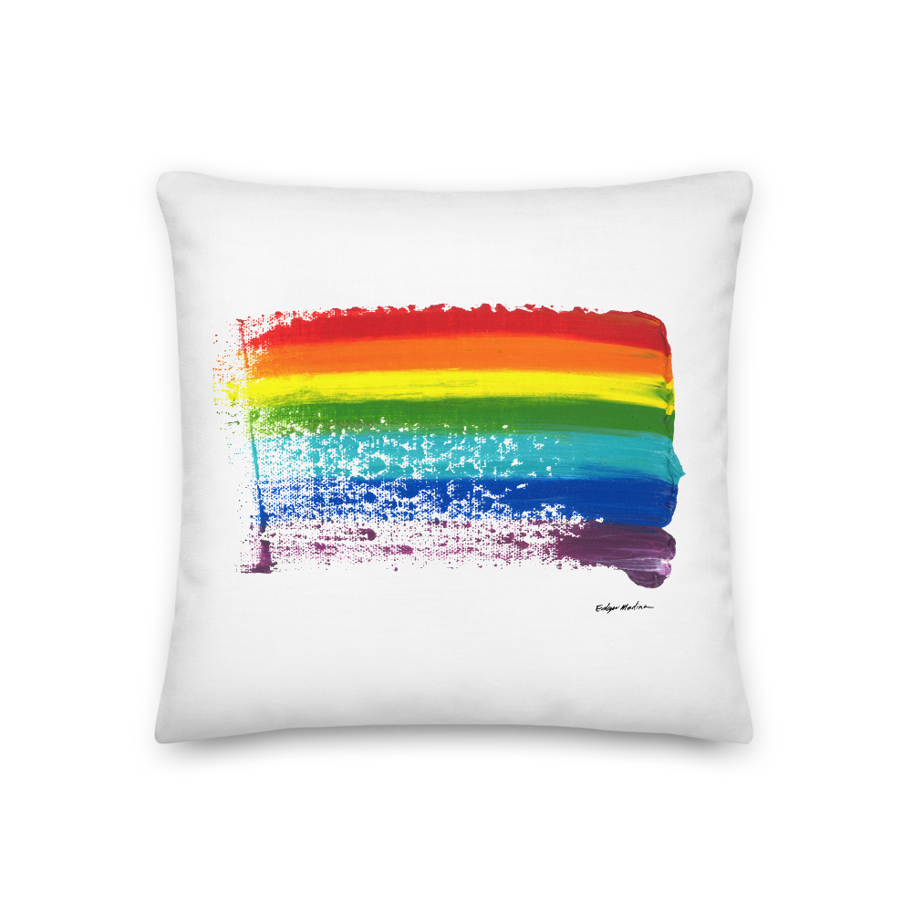 rainbow cushions