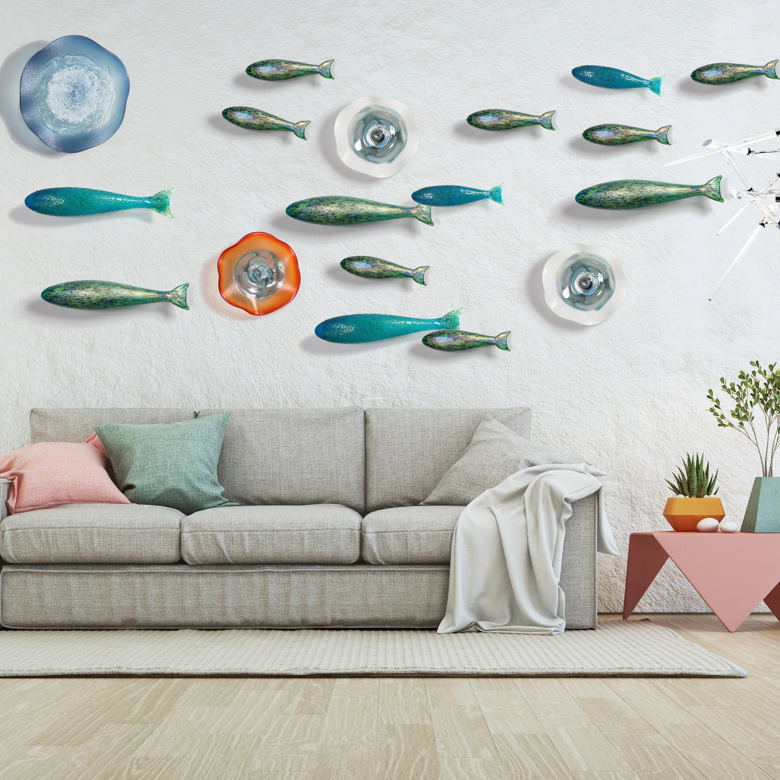 Decorative Glass Wall Panels