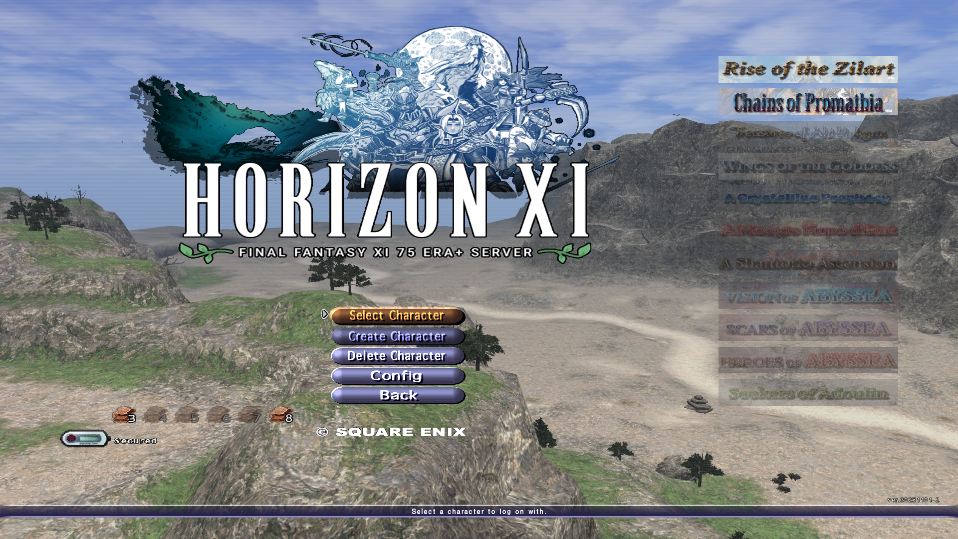 Approaching the Horizon in FFXI