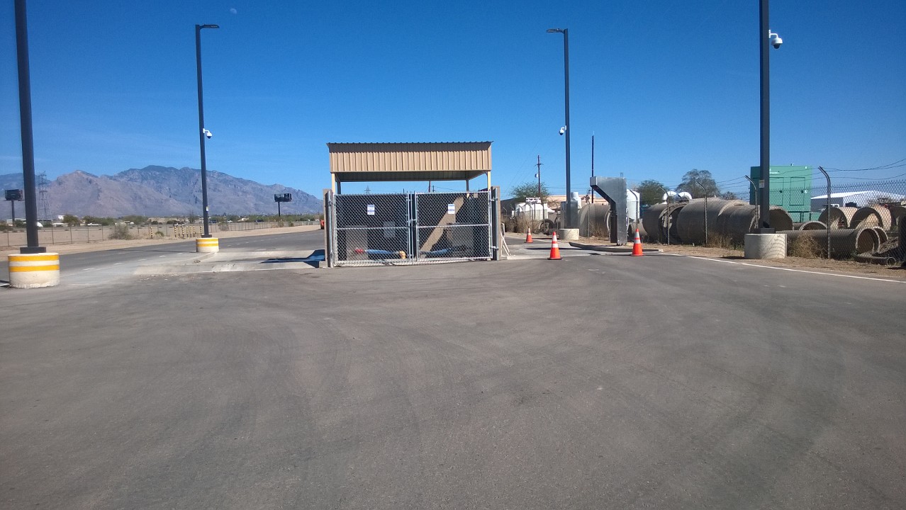 Walker Road Septage Receiving Station Construction