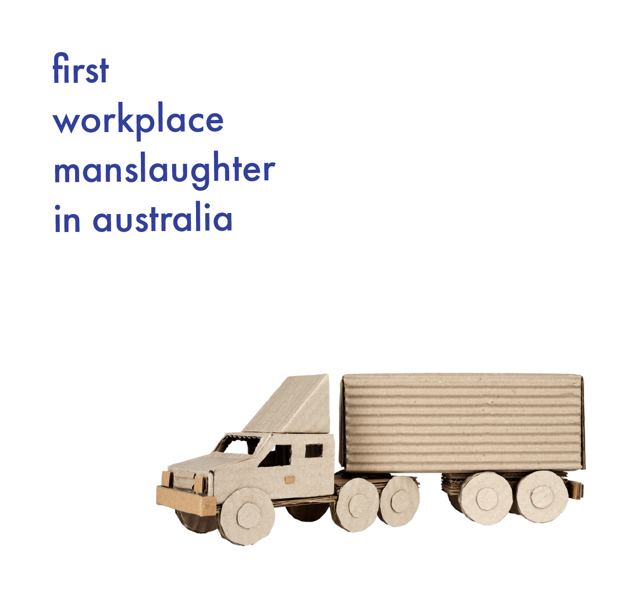 First workplace manslaughter in Australia