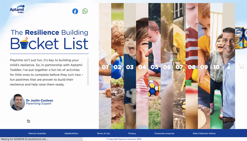 Bucket List website