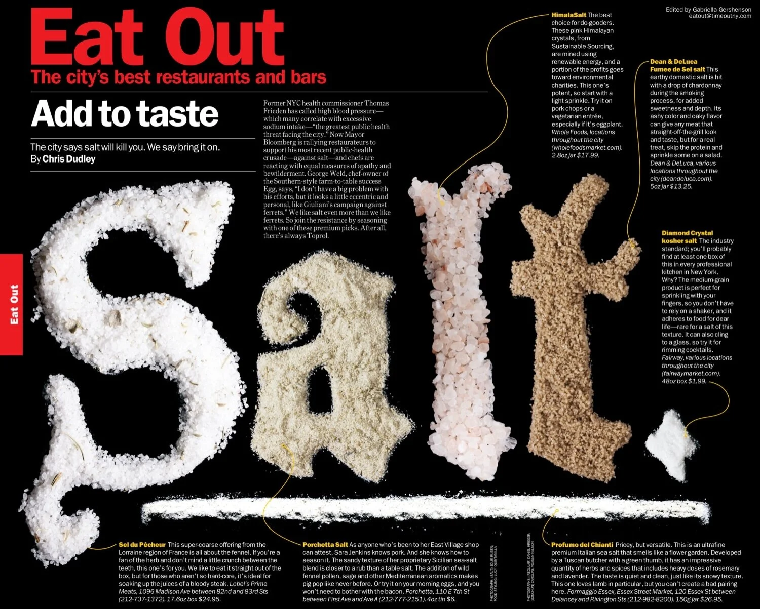 Typography styling and design | Time Out New York