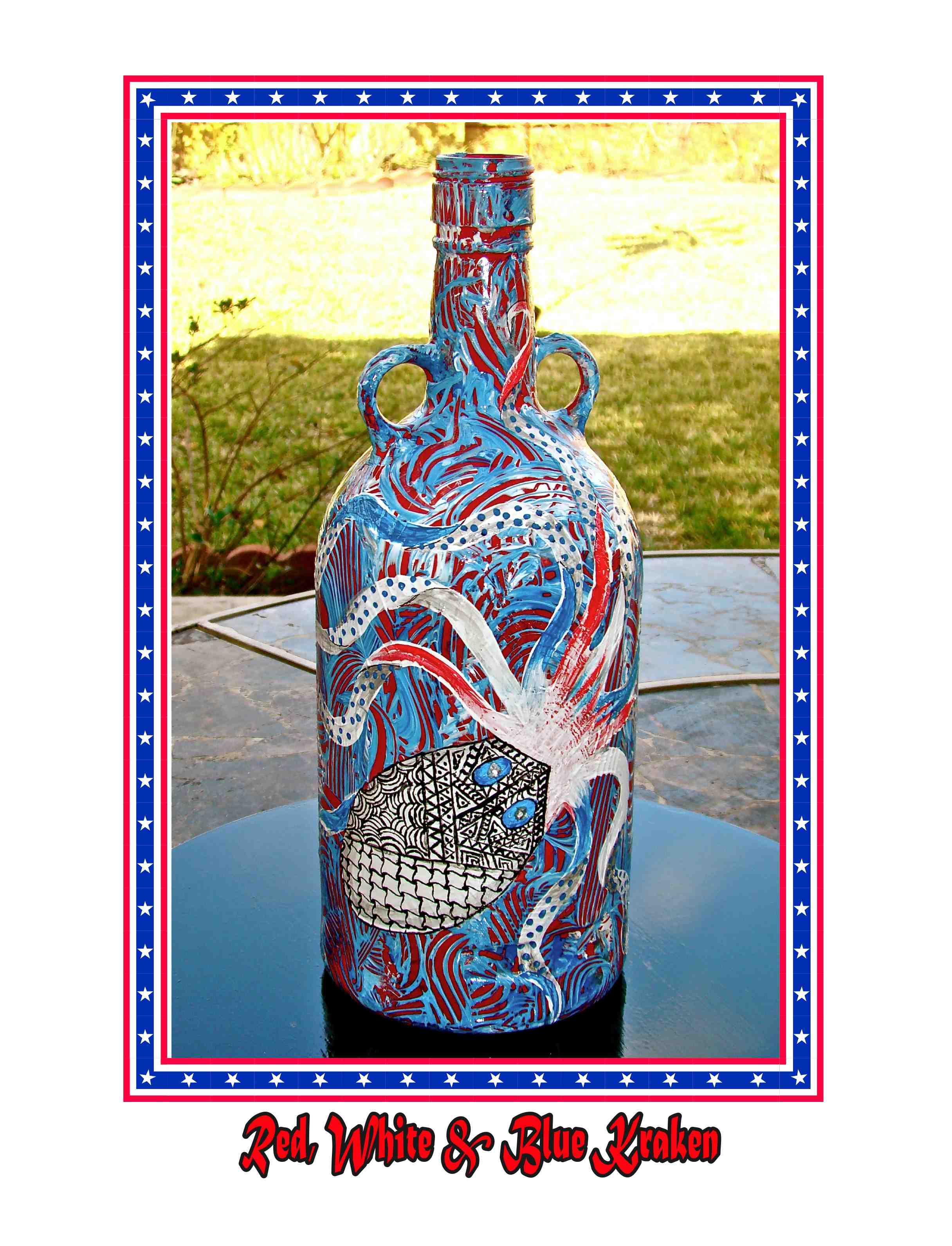 Red, White, & Blue Kraken